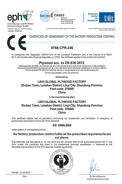 CE certificate
